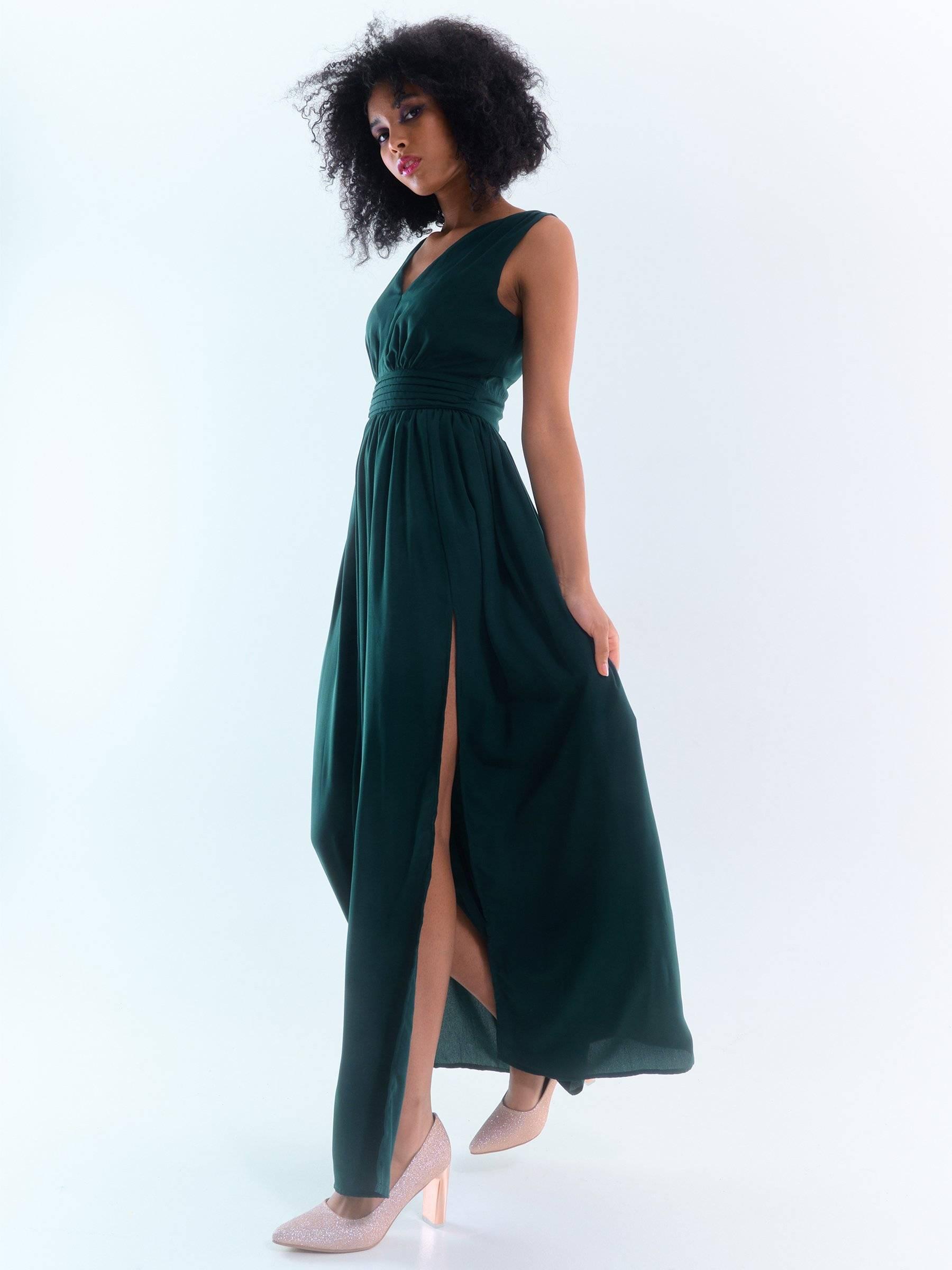 Dresses | Womens GATE Maxi formal dress Green