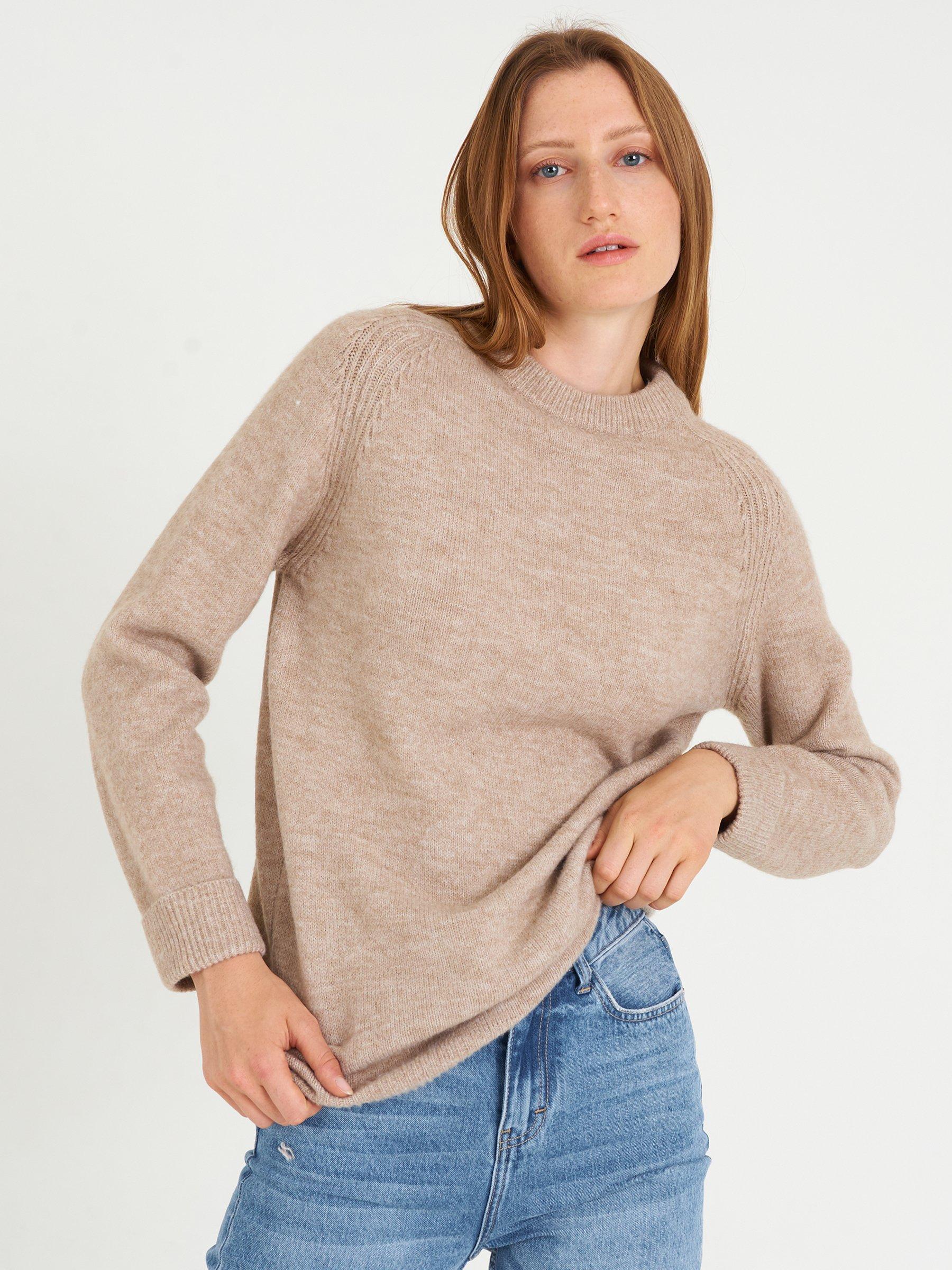 Knits & Sweatshirts | Womens GATE Oversized pullover Beige