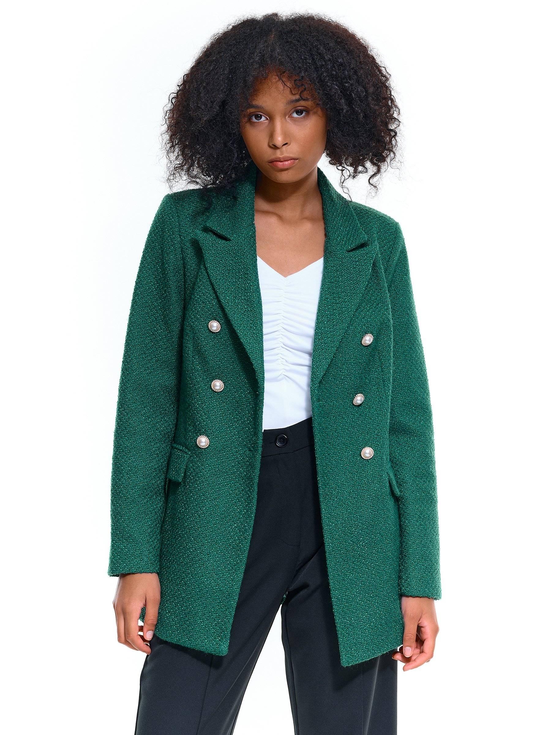 Outerwear | Womens GATE Bouclé blazer Green