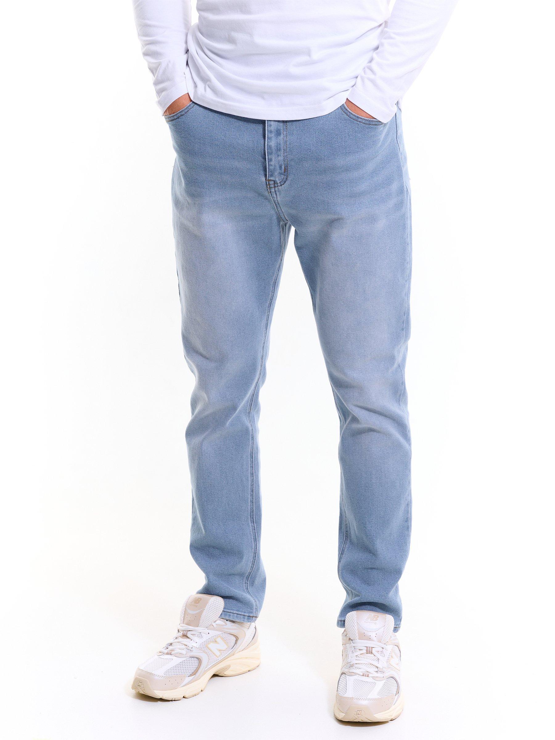 Pants | Mens GATE Straight slim jeans Blue
