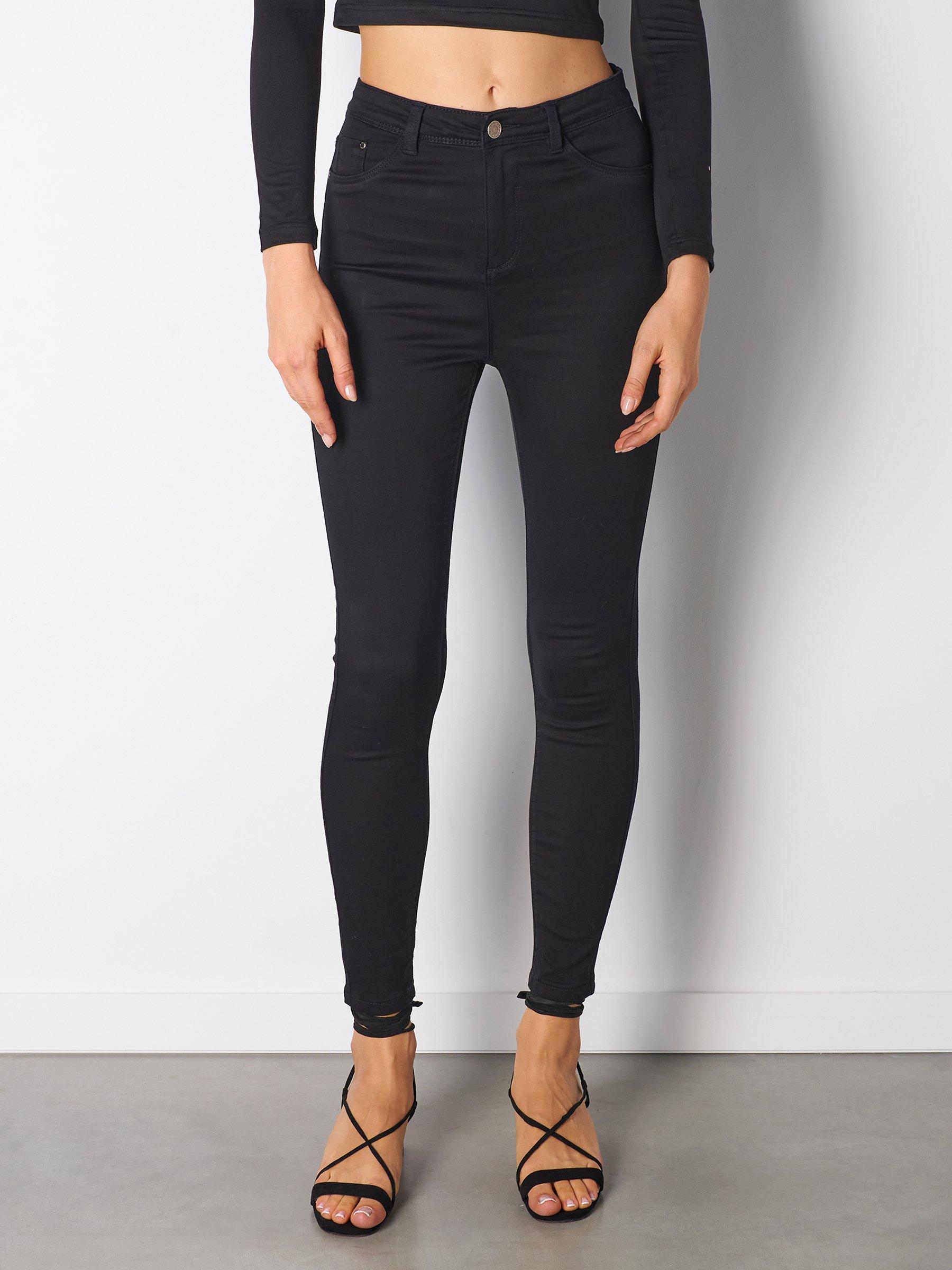 Pants | Womens GATE Petite skinny jeans Black
