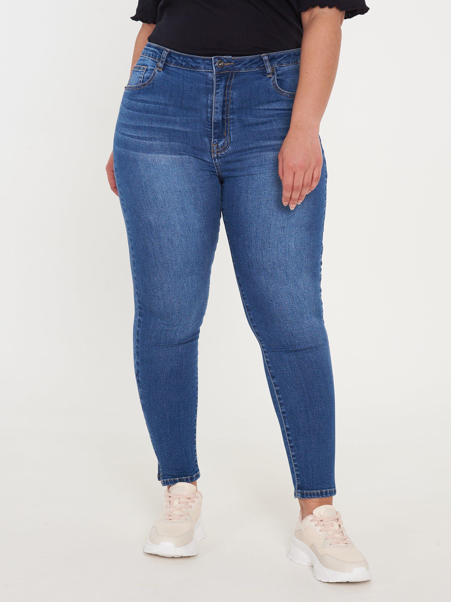 Pants | Womens GATE Skinny jeans in blue wash Blue